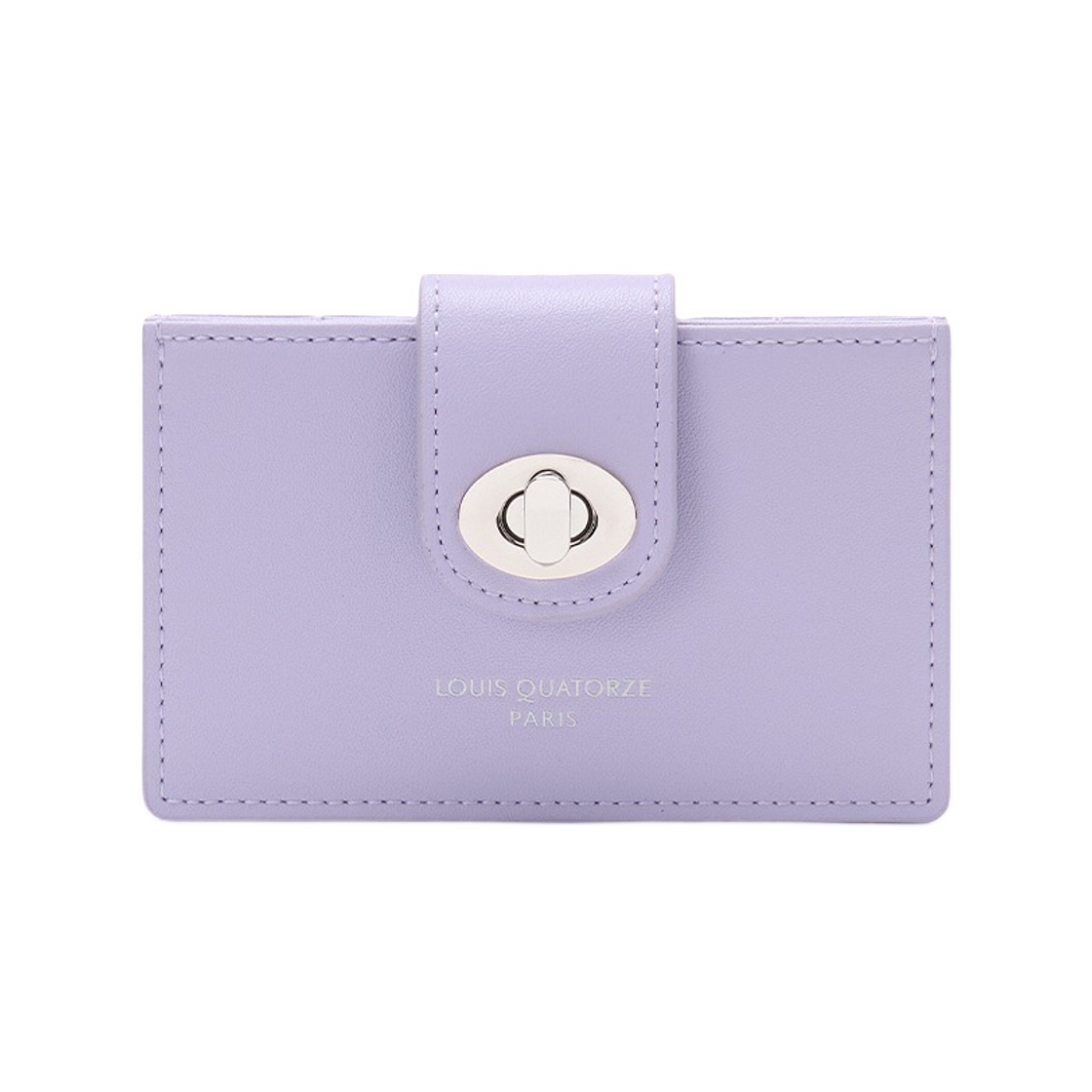 LLSS4SD01FI1PU0180 Louis Quatorze Accordion Card Holder Purple
