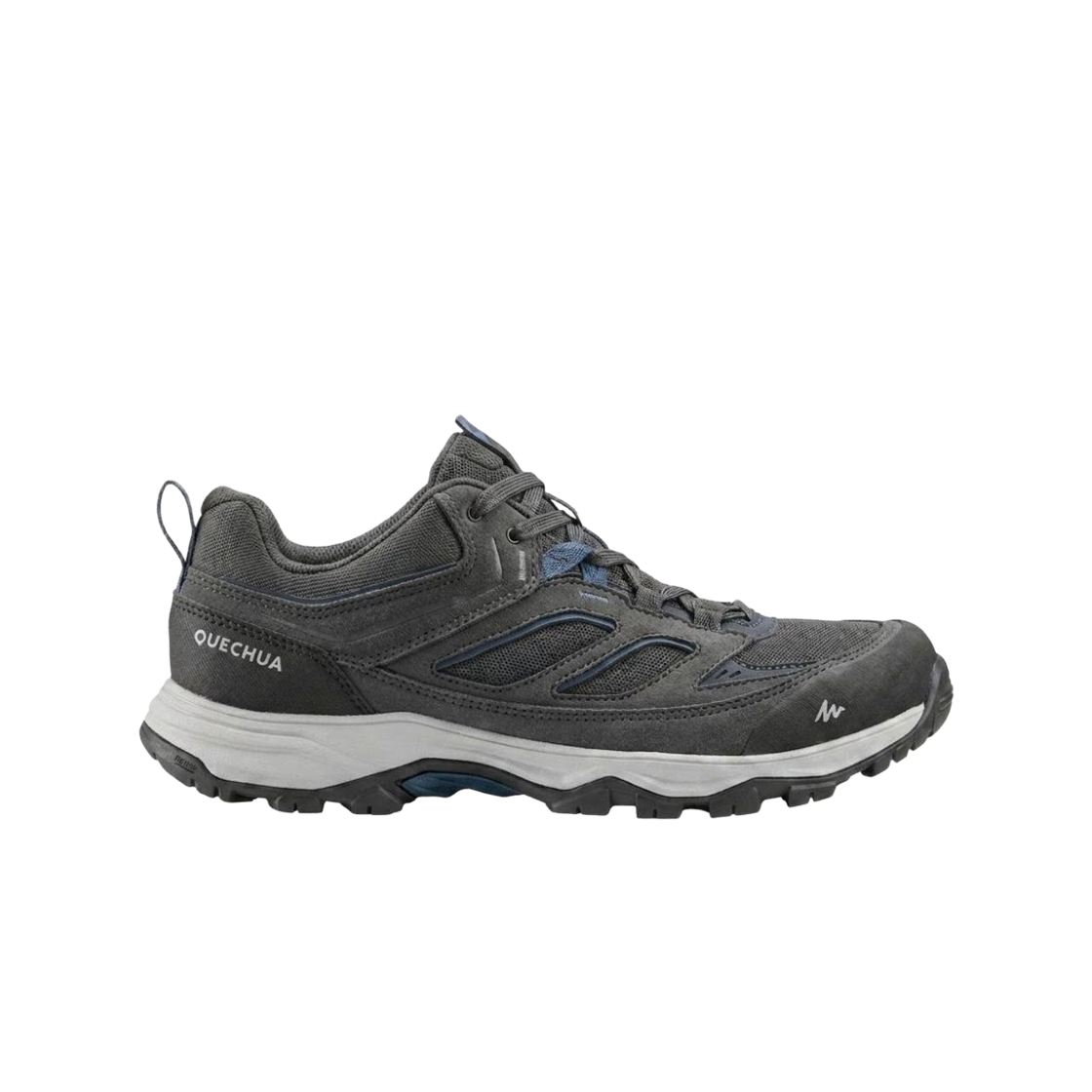 데카트론 남성 단목 등산화 MH100 카본 그레이(Decathlon Men's Low-Cut Hiking Shoes MH100 Carbon Grey)