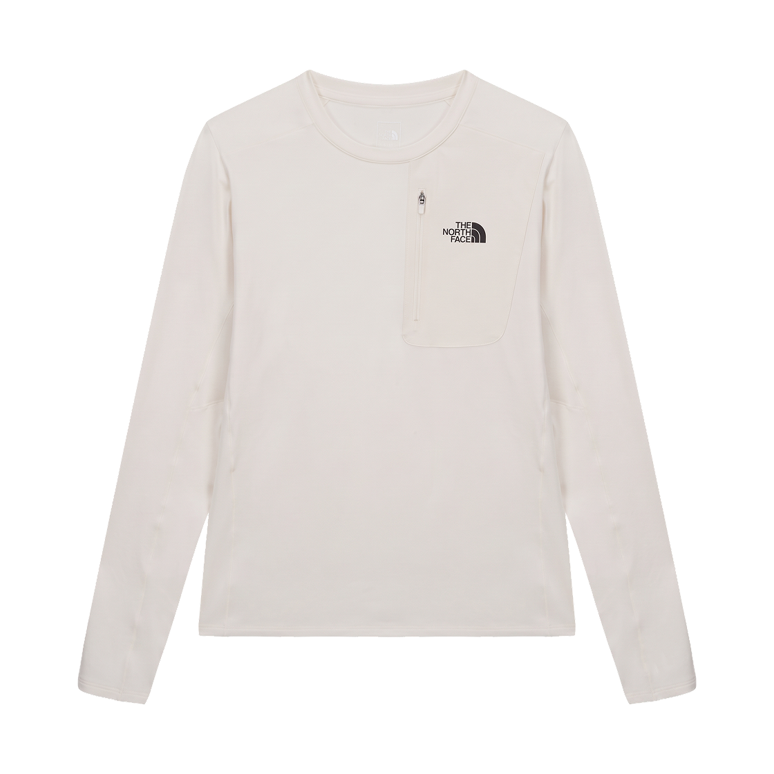 NT7TS80B (W) The North Face Kindle L/S R/T-Shirt Ivory - 26FW