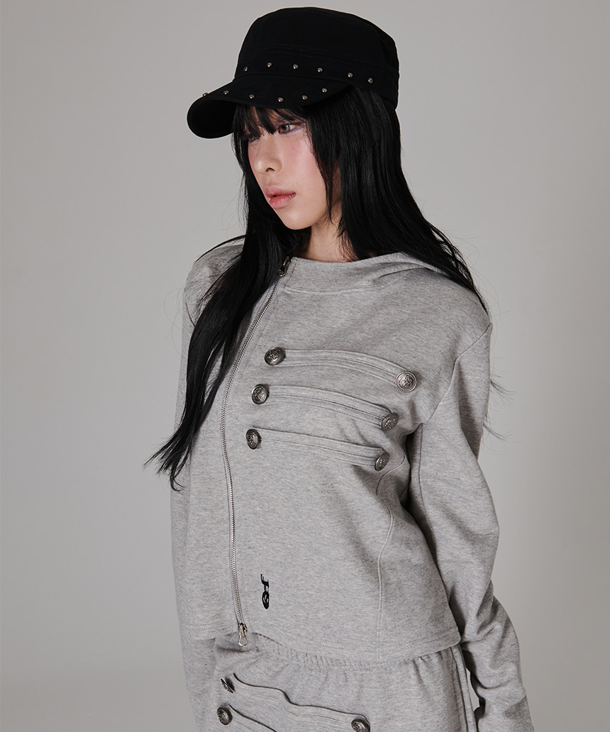 이스케이프프롬 스터드 포인트 필박스 캡 블랙(Escapefrom Stud Point Pillbox Cap Black) - 5