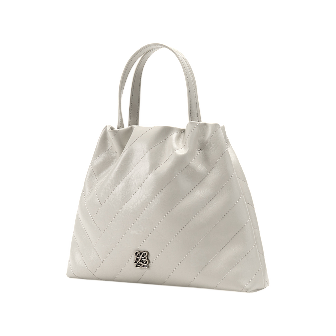 루이까또즈 엘퀄팅 숄더백 S 아이보리(Louis Quatorze L-Quilting Shoulder Bag S Ivory) - 2