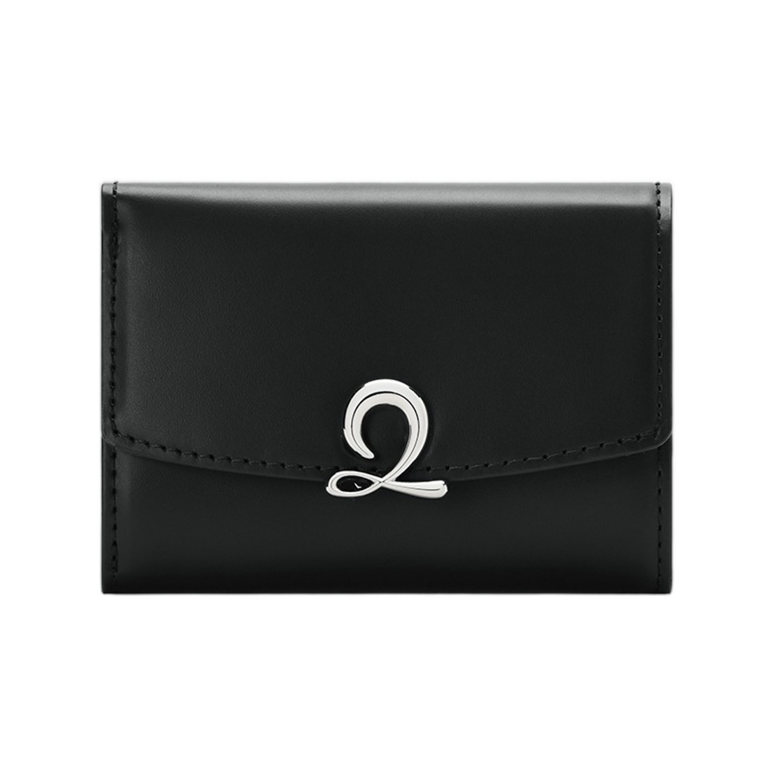 LLST3HT01FF6BL0171 Louis Quatorze Heritage Mini Wallet Black