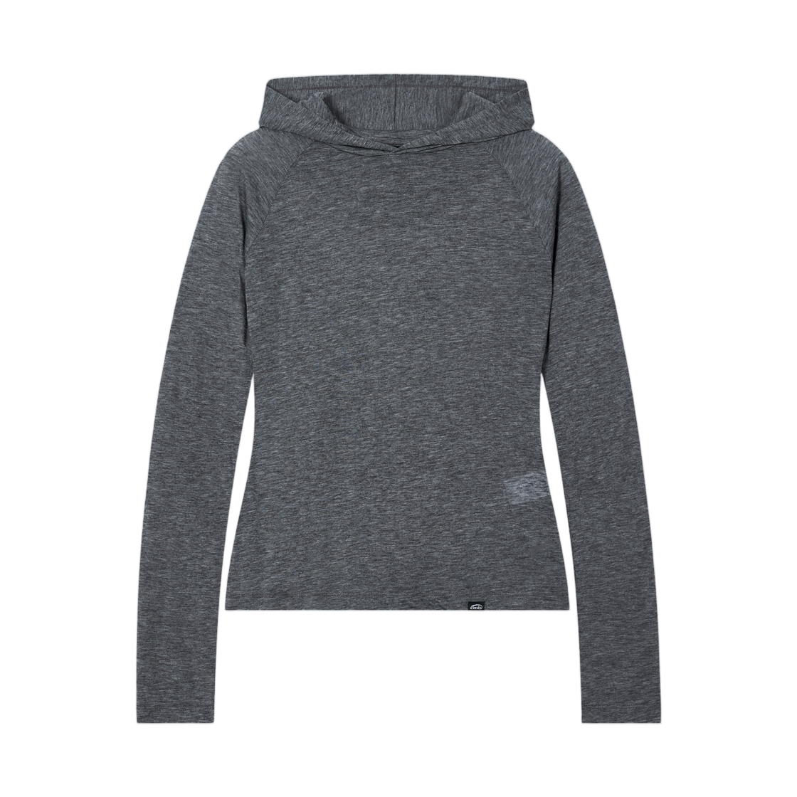 - (W) Emis Hooded L/S T-Shirt Gray