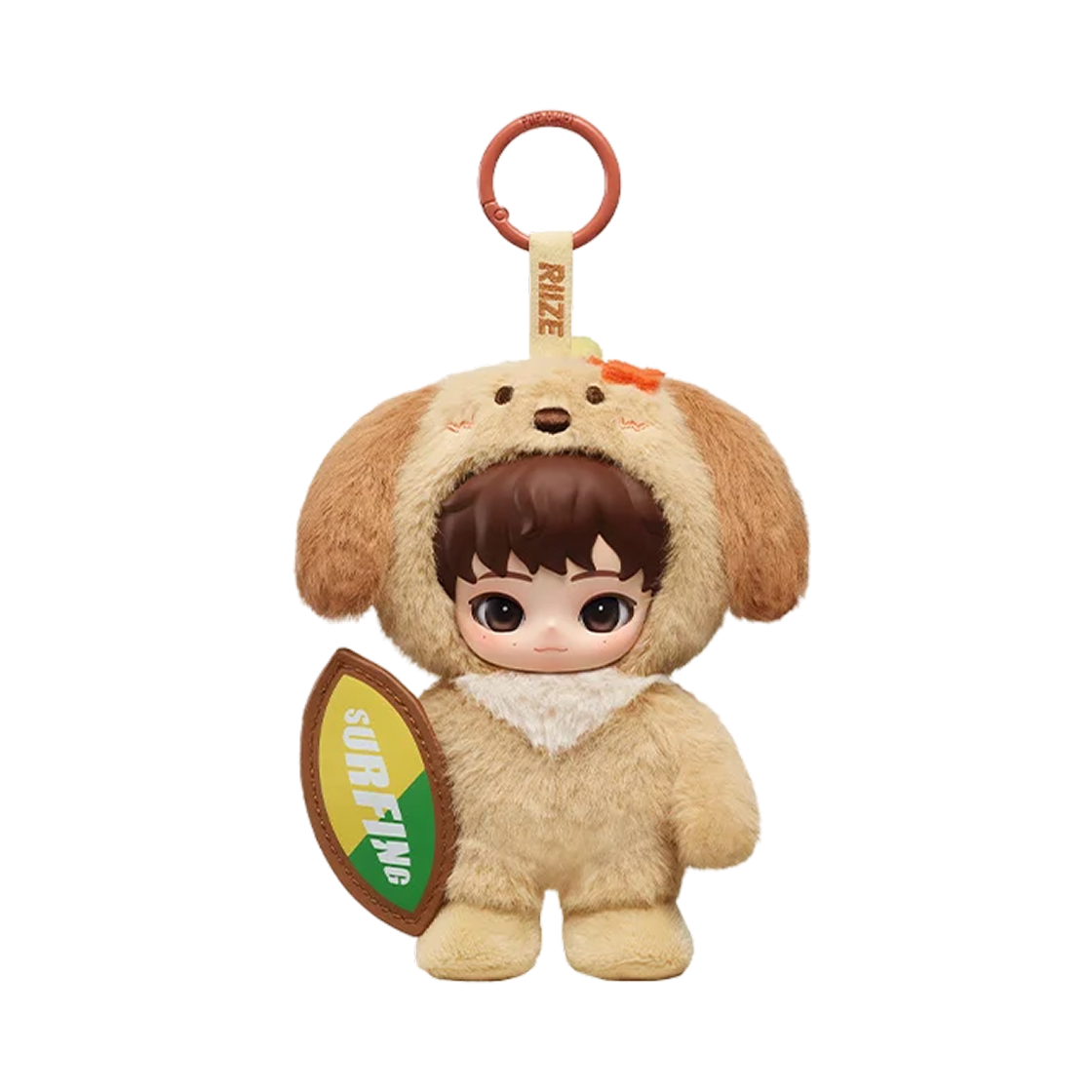- Pop Mart x RIIZE Fluffy Club Series Vinyl Plush Doll Pendant Summer Meongryongie (Opened Case)