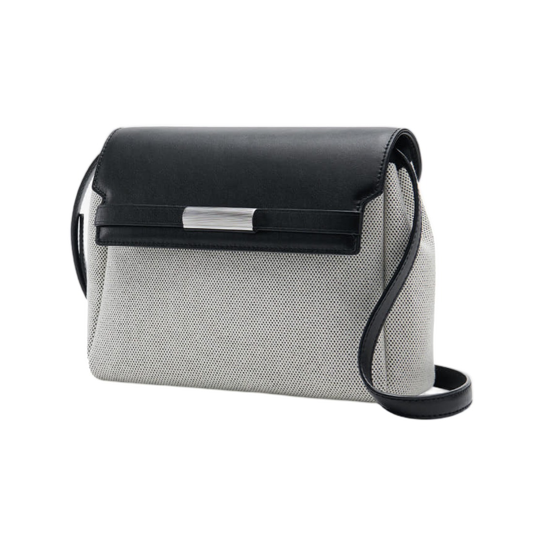 루이까또즈 치즈 캔버스 크로스바디백 블랙(Louis Quatorze Cheese Canvas Crossbody Bag Black) - 2