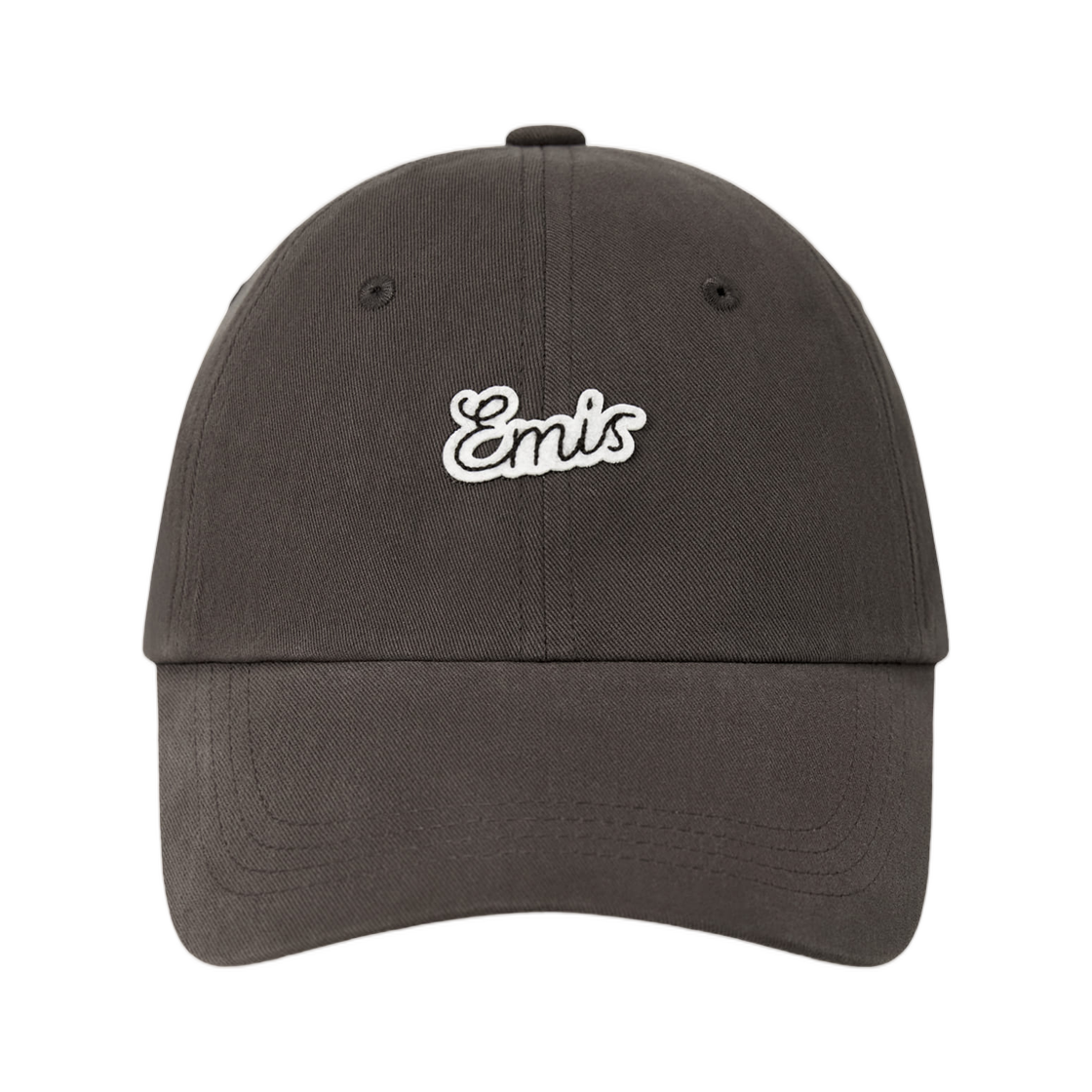 - Emis Small Line Patch Ball Cap Brown