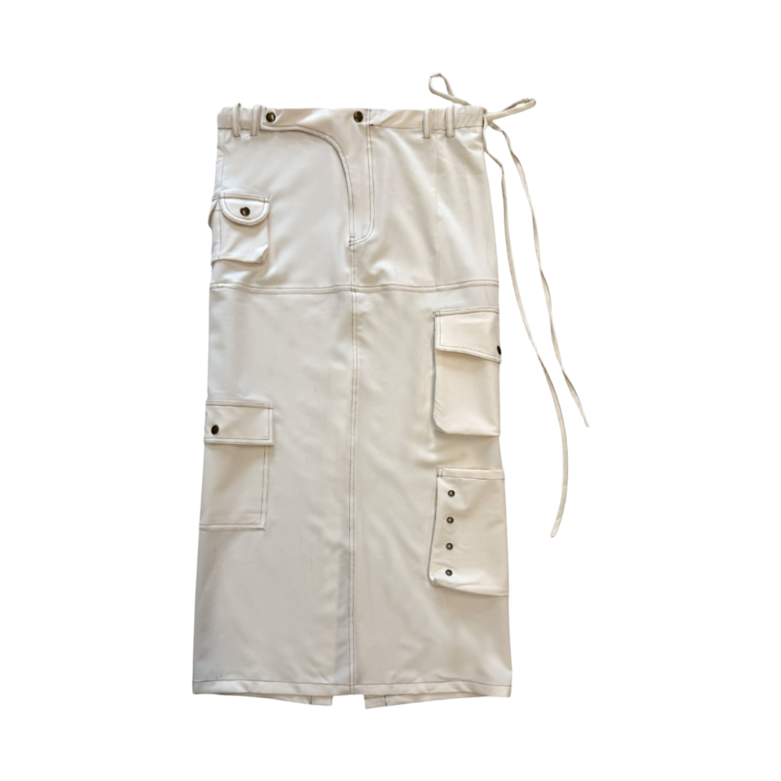게이트리스 워크 스커트-크림 베이지(Gateless Work Skirts-Cream Beige) - 2