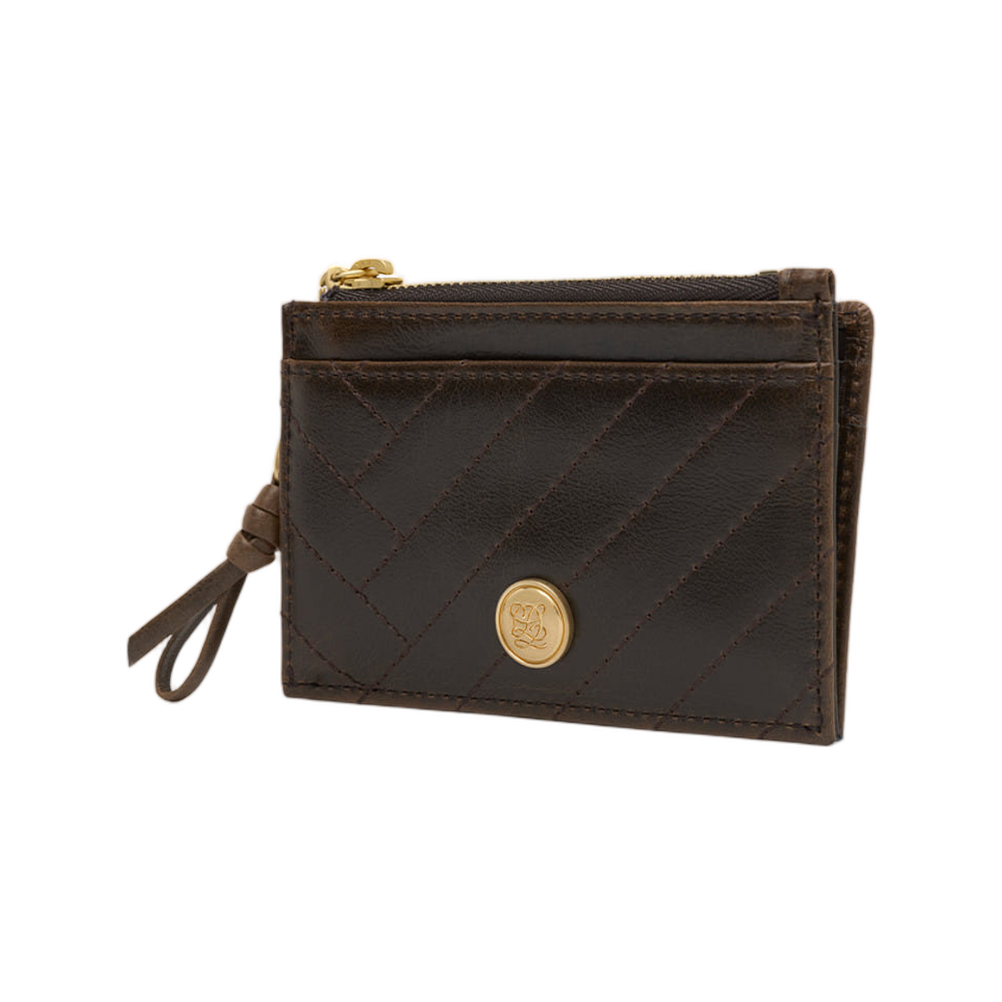루이까또즈 엘퀄팅 카드 홀더 브라운(Louis Quatorze L-Quilting Card Holder Brown) - 2