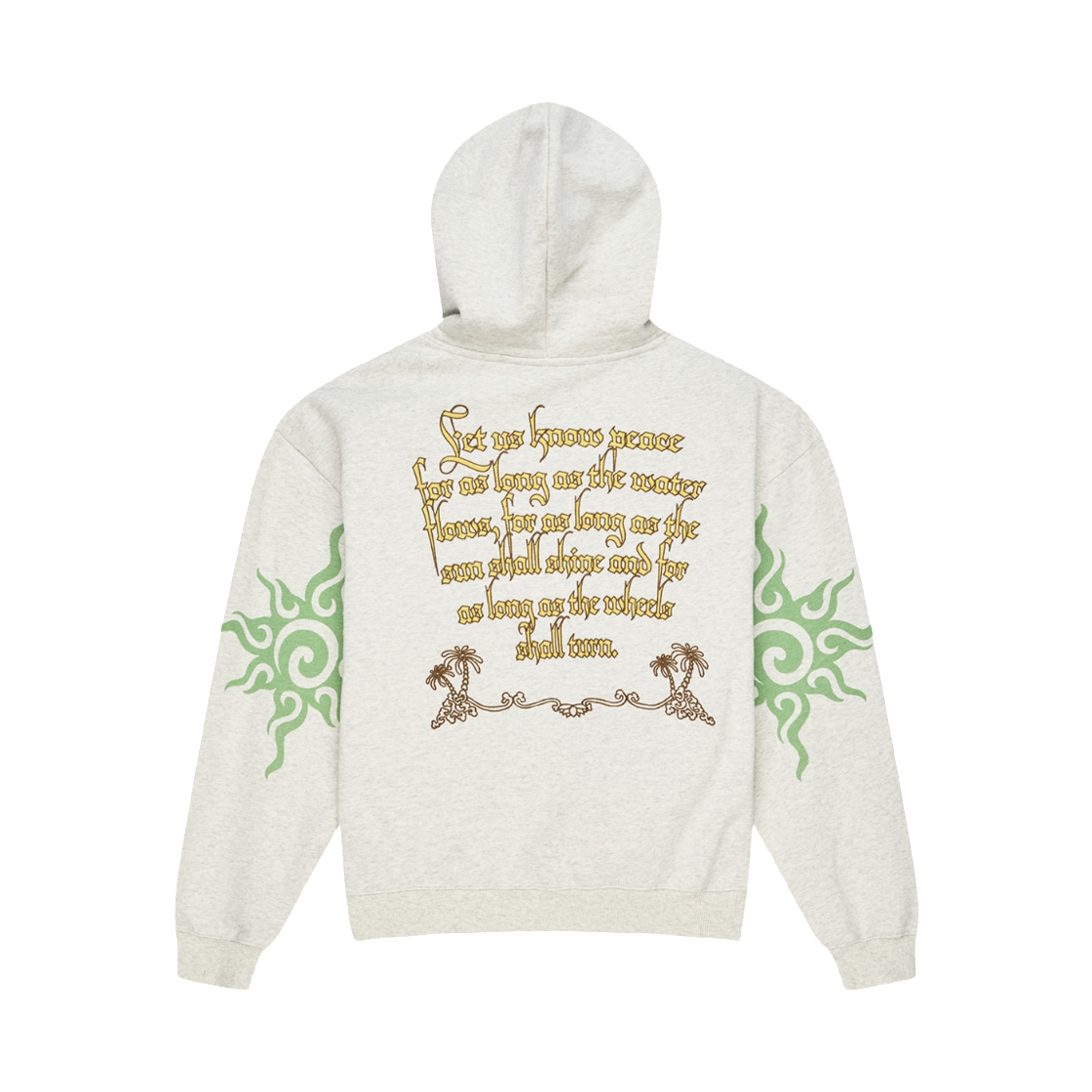 데우스 엑스 마키나 인보케이션 후드 라이트 멜란지 그레이(Deus Ex Machina Invocation Hoodie Light Melange Grey) - 2