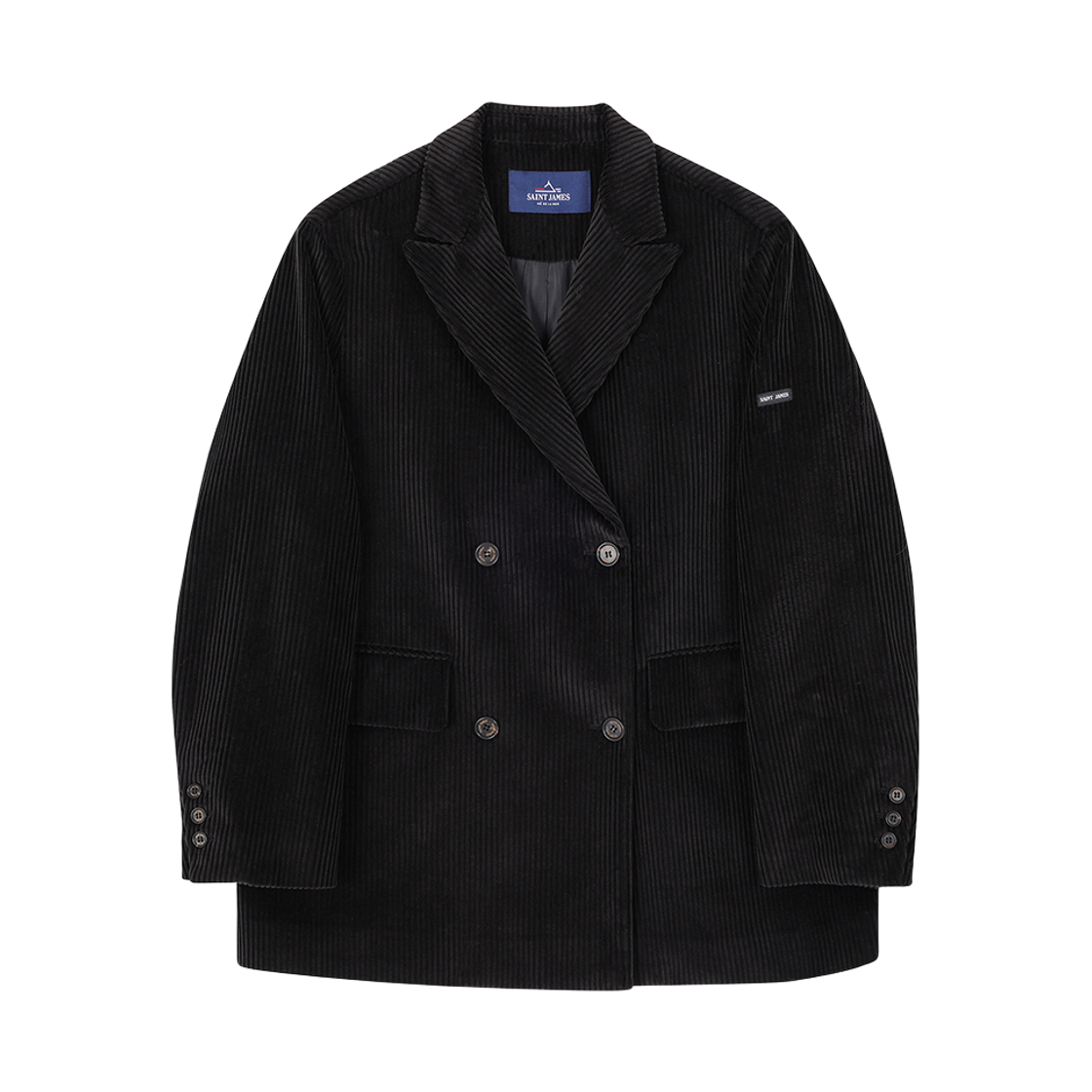 ASJF2G3KR75-BLK Saint James Nostalgie BLK