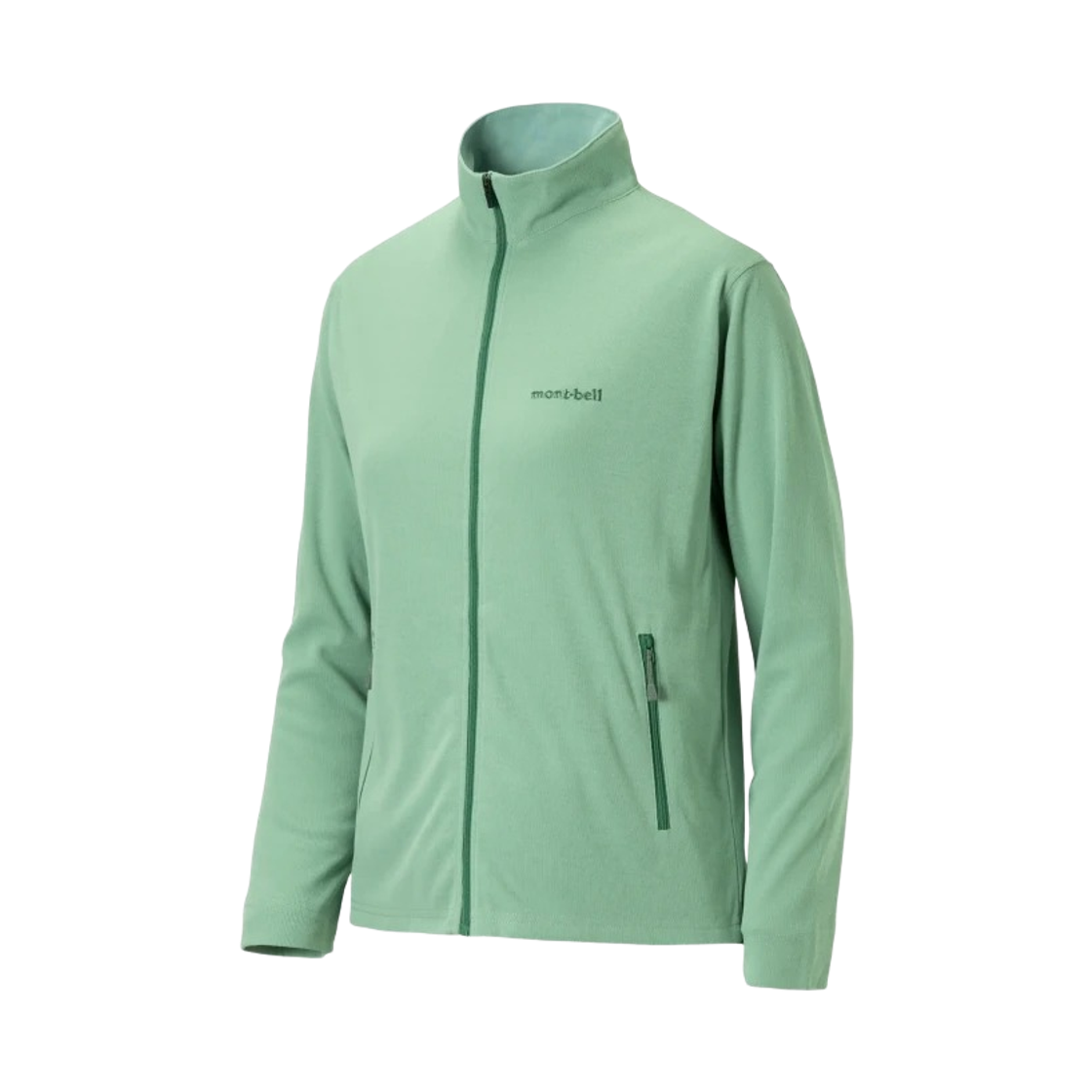 1114626 (W) Montbell Wickron Full-Zip Shirt Light Green
