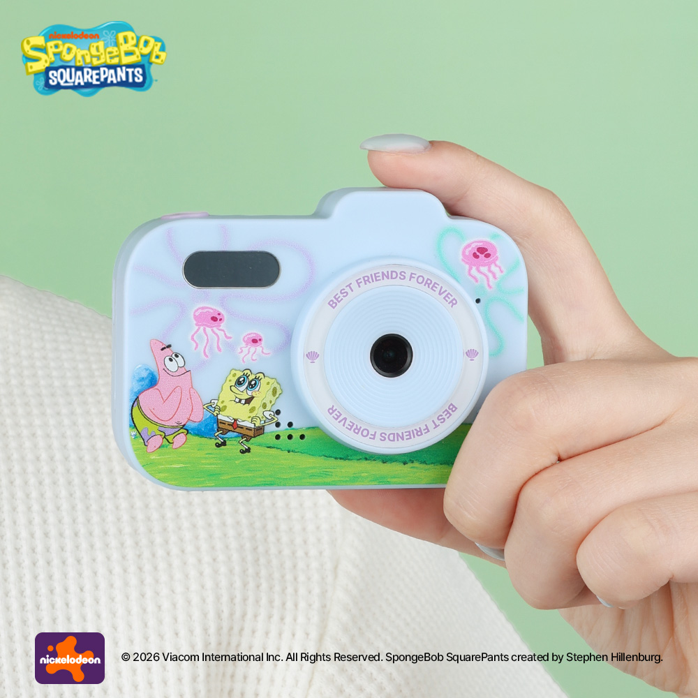 애니모어 스폰지밥 네모바지 스폰지밥 미니 레트로 카메라 굿즈(Animore Spongebob Mini Retro Camera) - 2