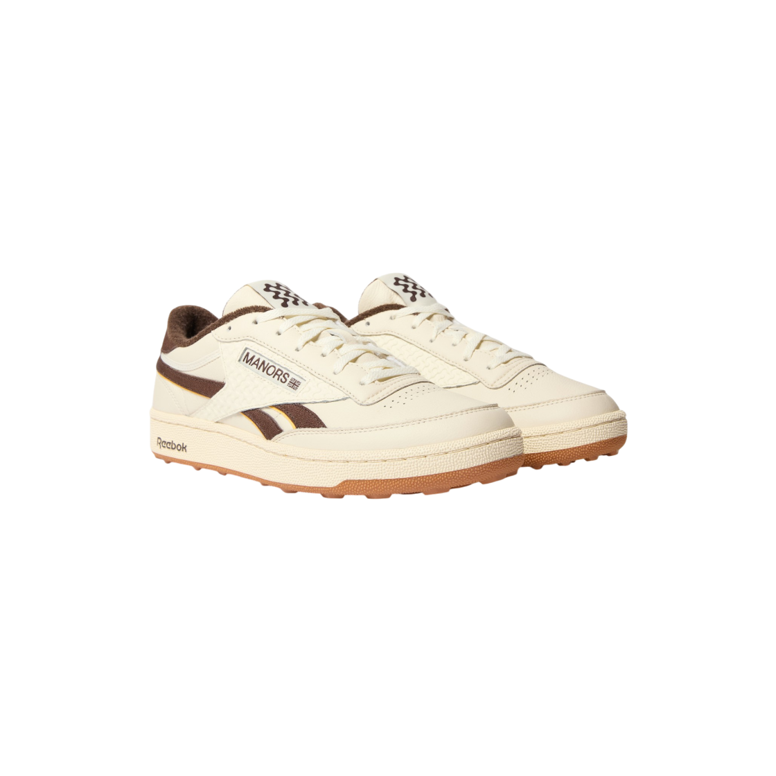 매너스 골프 매너스 골프 x 리복 클럽C 리벤지 골프화 에스프레소(Manors Golf Manors Golf x Reebok Club C Revenge Golf Espresso) - 3