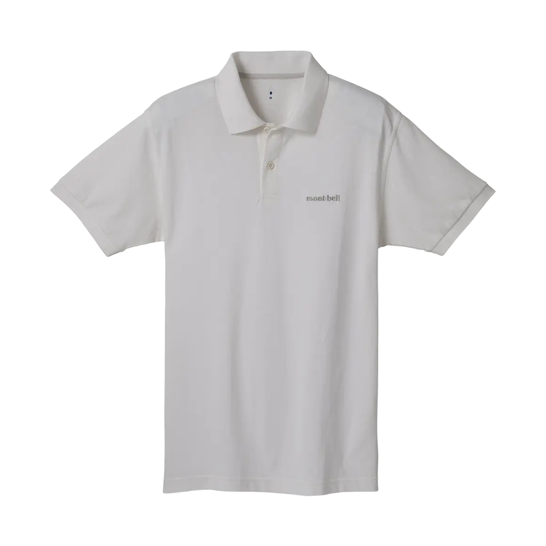 2104803 Montbell Core Spun Polo Shirt White