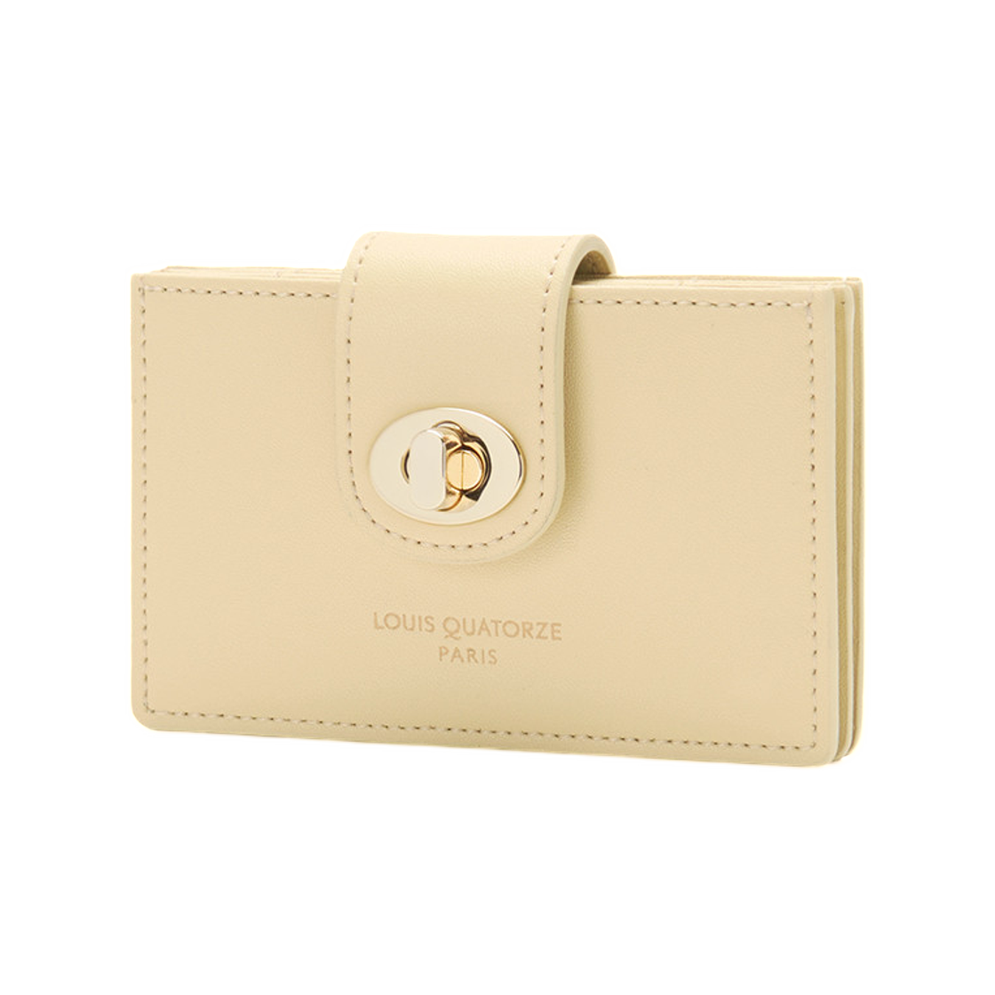 루이까또즈 아코디언 카드 홀더 베이지(Louis Quatorze Accordion Card Holder Beige) - 2