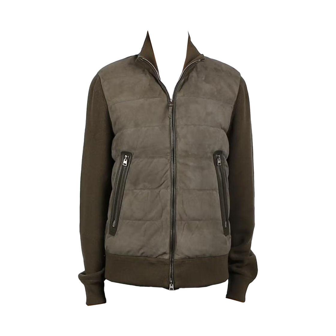 톰포드 스웨이드 다운 자켓 카키(Tom Ford Suede Down Jacket Khaki)