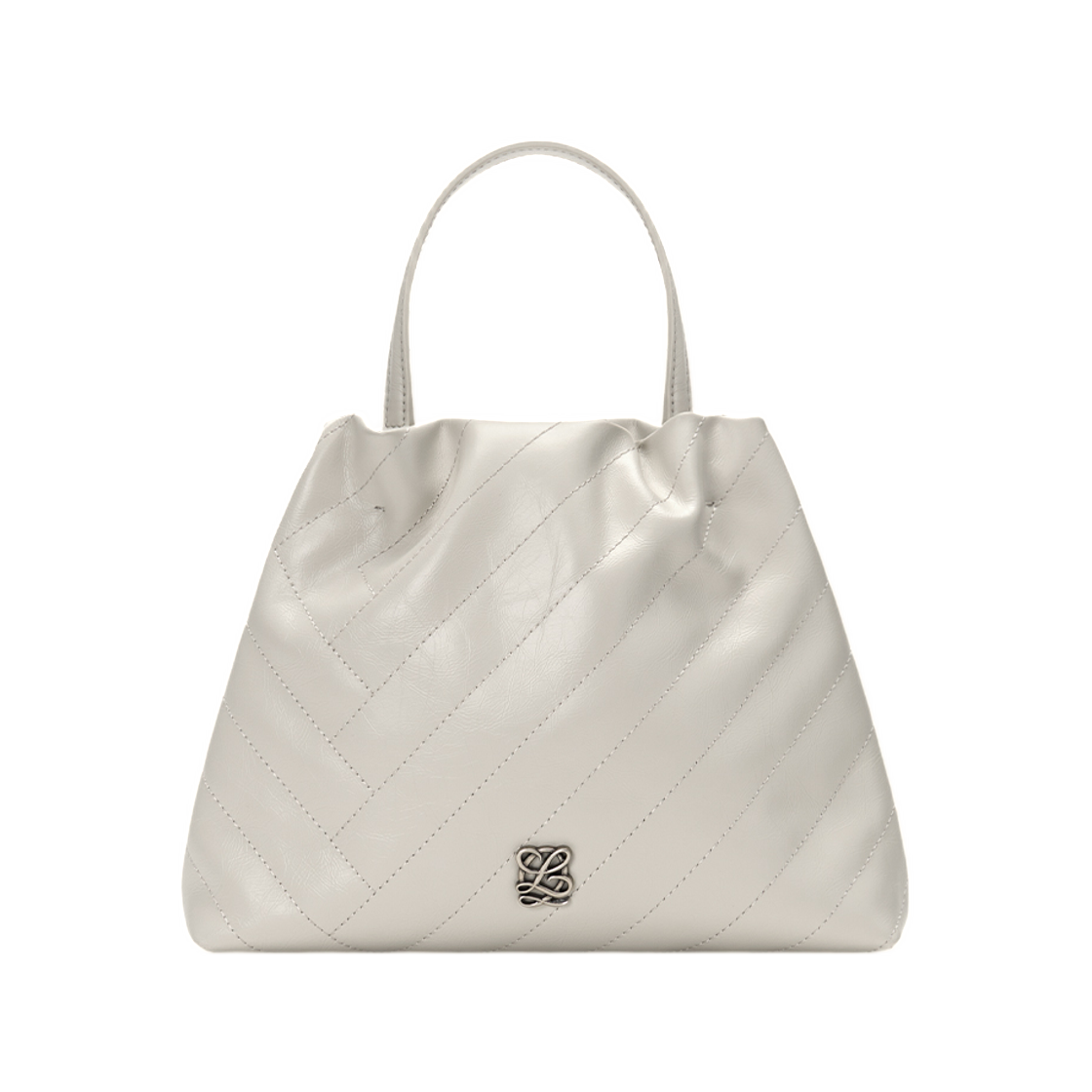 LCHT1QT02FA9IV0170 Louis Quatorze L-Quilting Shoulder Bag S Ivory