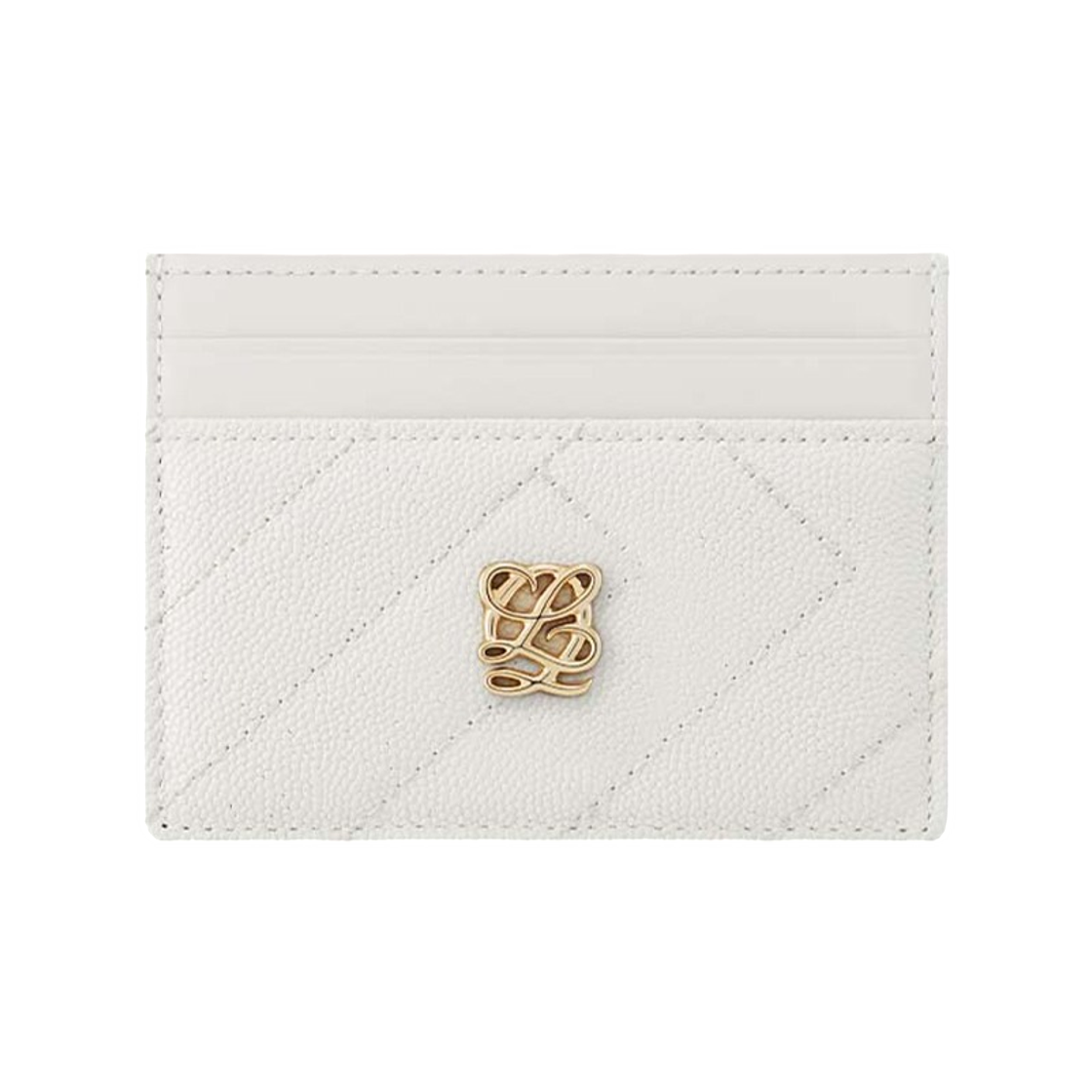 루이까또즈 엘퀄팅 카드 홀더 아이보리(Louis Quatorze L-Quilting Card Holder Ivory)