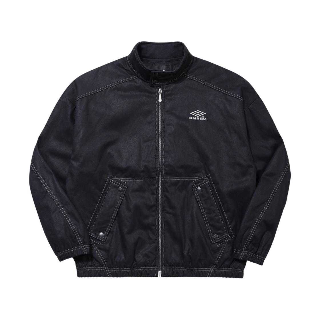 UR321CPJ91-DVY0 Umbro Crispy Taslan Stand Neck Padded Jacket Dark Navy