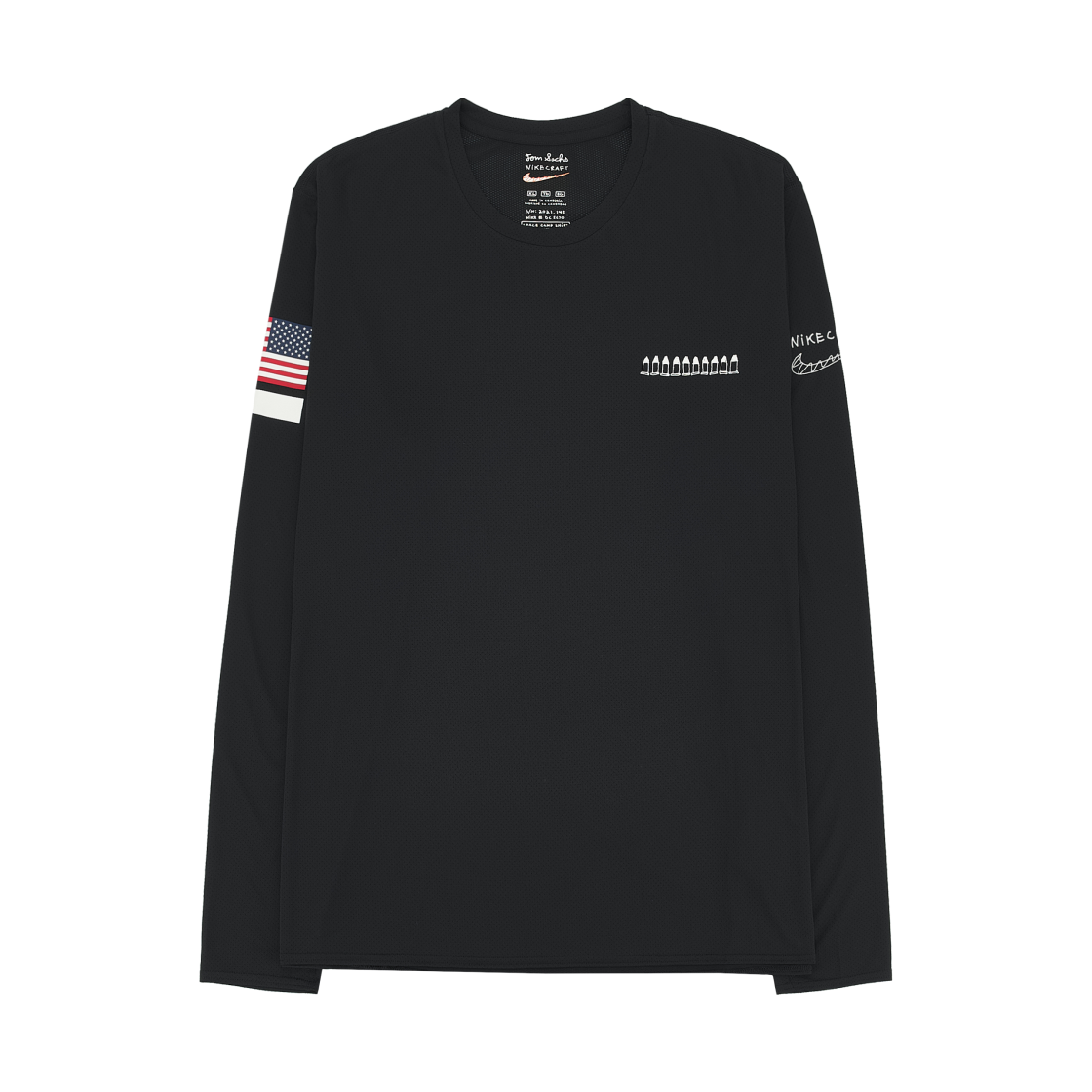 나이키 x 톰 삭스 나이키크래프트 I.S.R.U 유니폼 스페이스 캠프 셔츠 블랙 (DC5670-010)(Nike x Tom Sachs Nikecraft I.S.R.U Uniform Space Camp Shirt Black (DC5670-010)) - 2