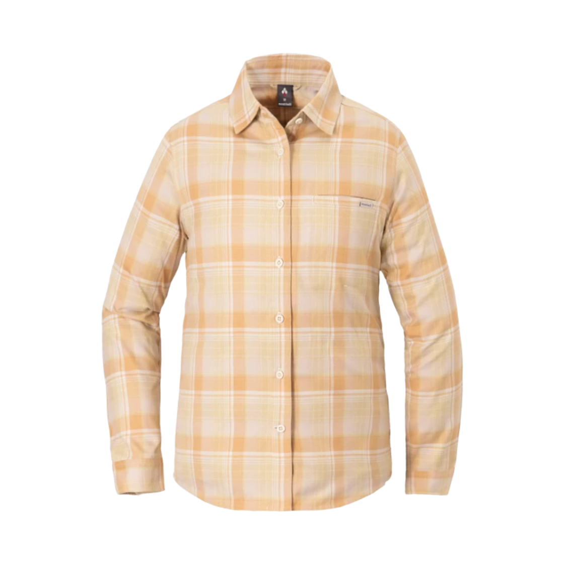 1114602 (W) Montbell Wickron O.D. Single Pocket Shirt Tan 25