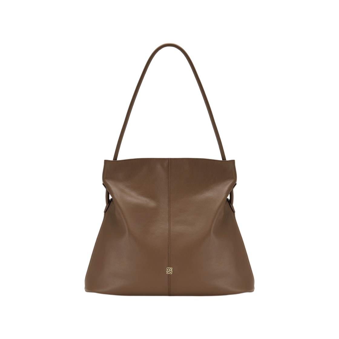 LLH61PB14FA2TA0171 Louis Quatorze Barrate Soft Hobo Bag M Rose Symbol Tan