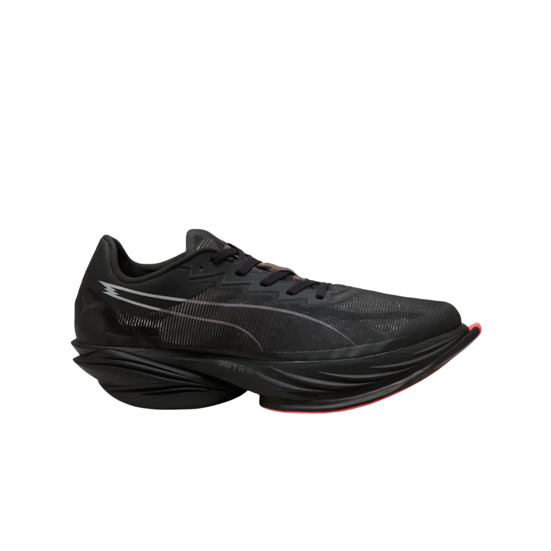 312060-13 Puma Fast-R Nitro Elite 3 Black  Ultra Red