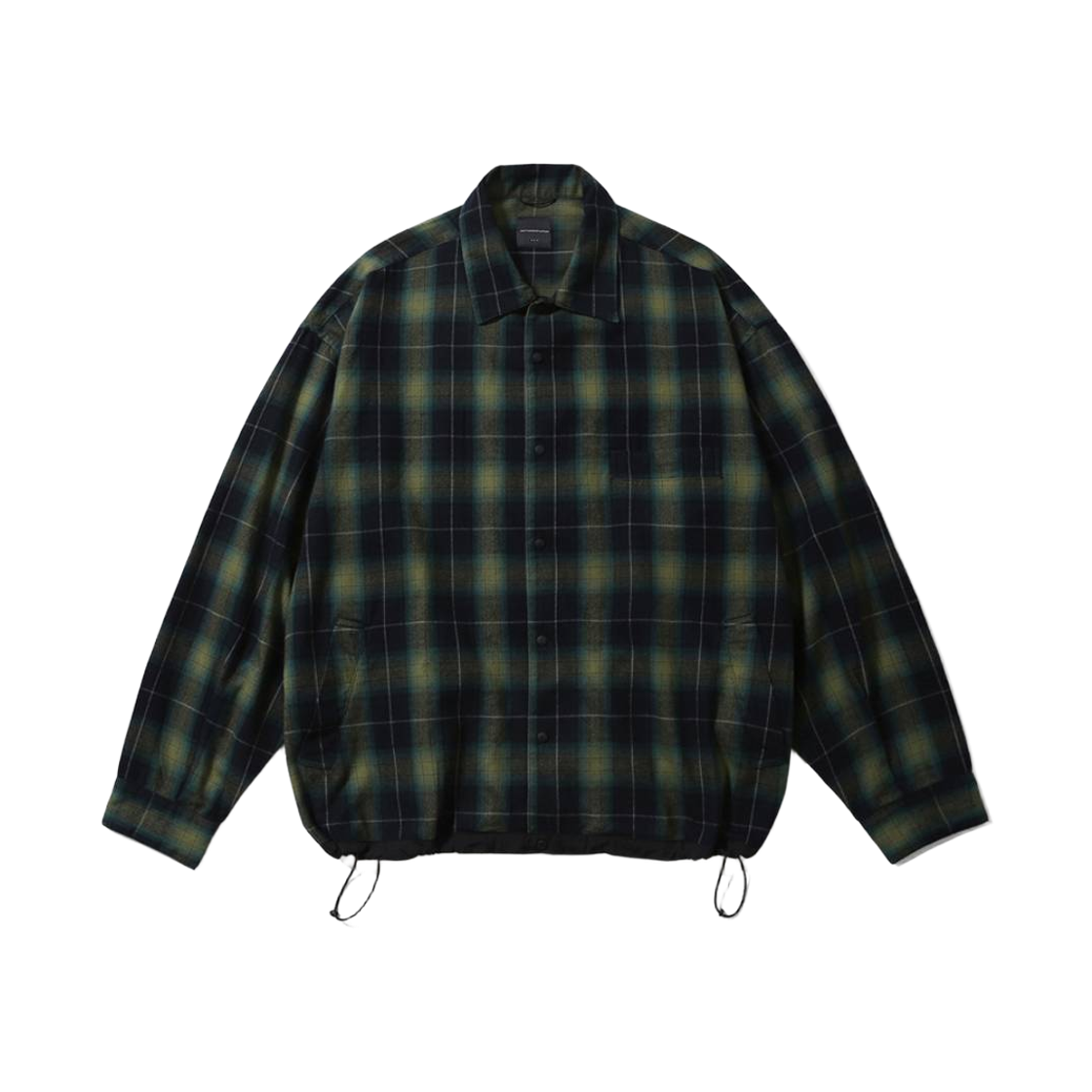 [AW26] moif 와이드 드로스트링 블루종 / 포레스트 그린([AW26] moif Wide Drawstring Blouson / Forest Green) - 1