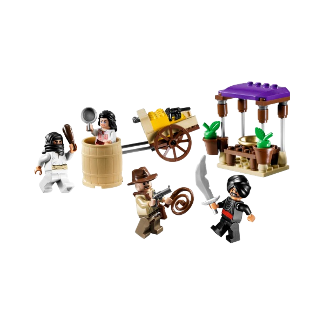 7195 Lego Indiana Jones Ambush in Cairo