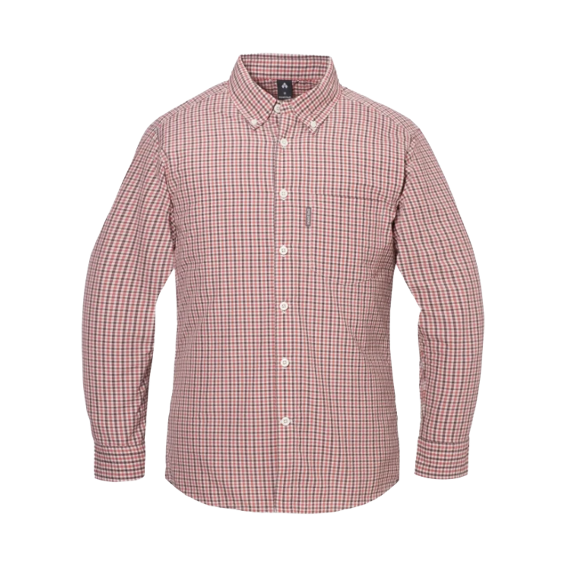 1114547 Montbell Wickron Dry Touch Long Sleeve Shirt Wine Red