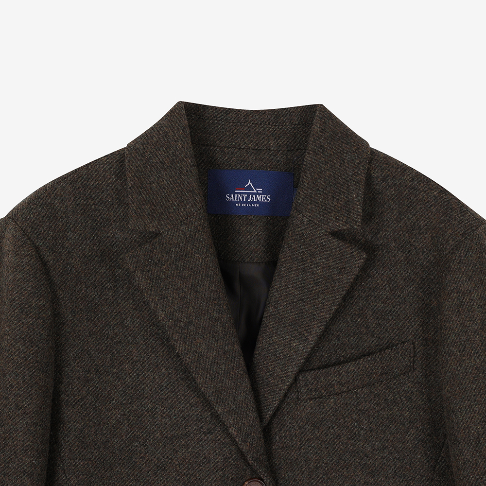세인트제임스 아뜰리에 자켓 BRW ASJF2G3KR84-BRW(Saint James Atelier BRW) - 3