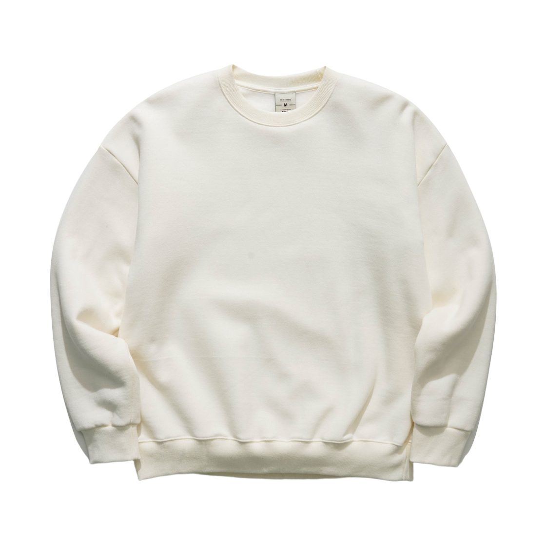 SJMT1281_cream_k FP142 Essential Chain Sweatshirt Cream SJMT1281