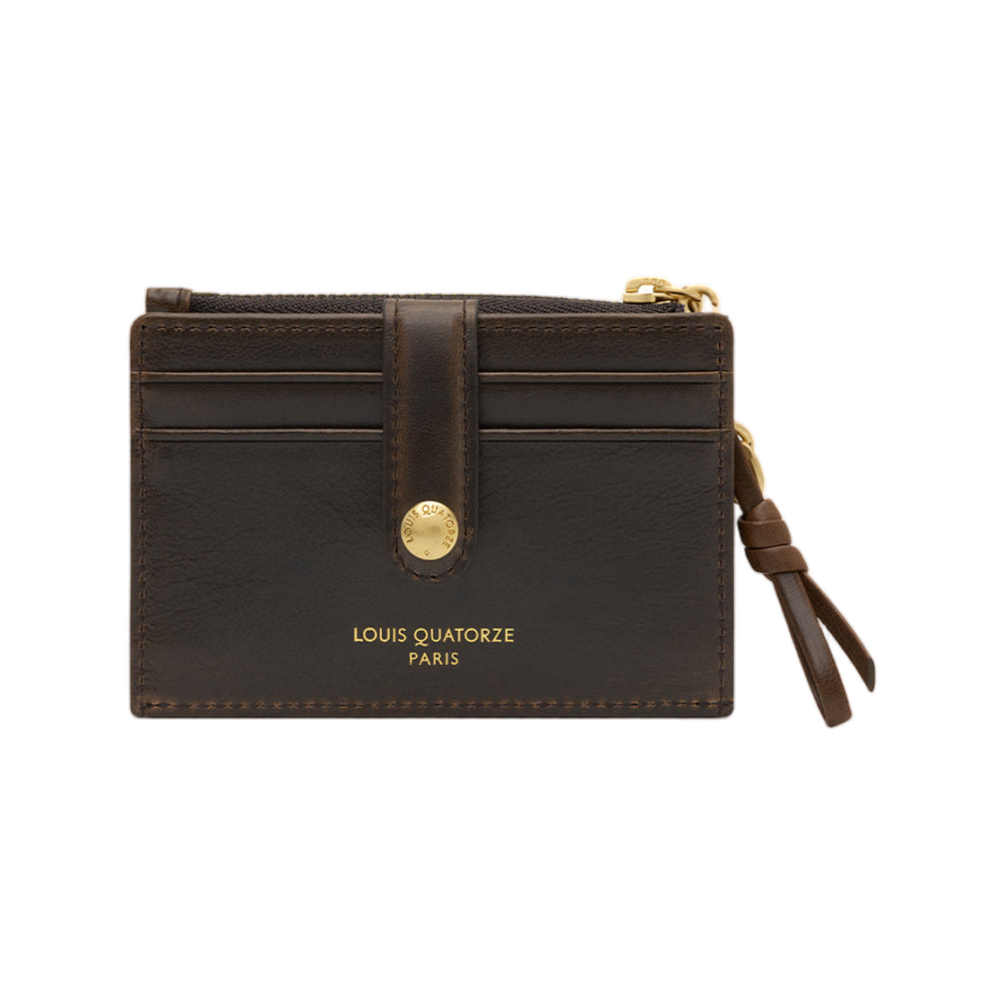 루이까또즈 엘퀄팅 카드 홀더 브라운(Louis Quatorze L-Quilting Card Holder Brown) - 3