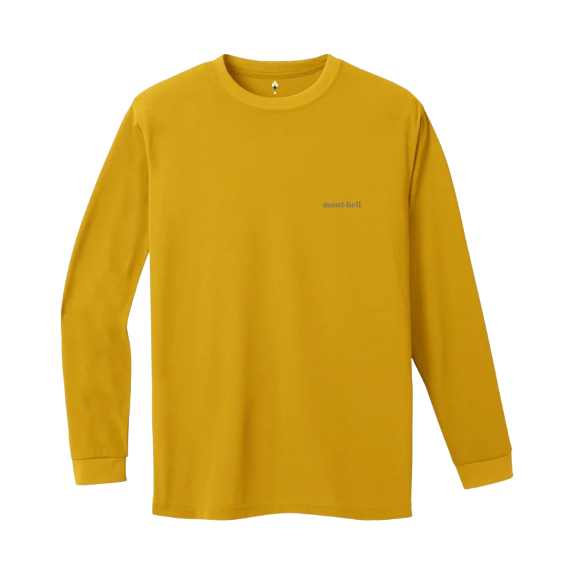 1114688 Montbell Wickron Long Sleeve T-Shirt Yellow