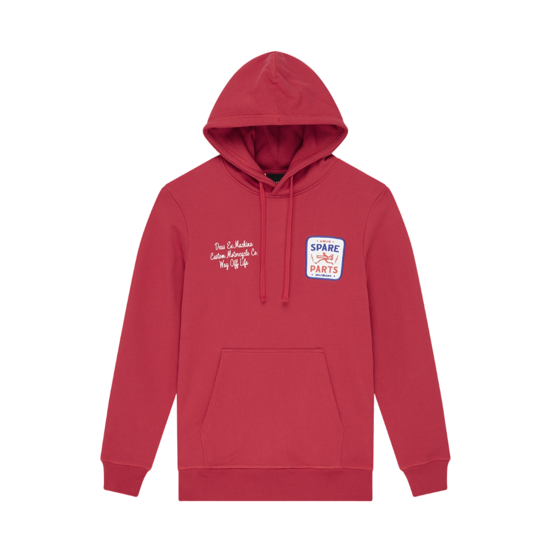 - Deus Ex Machina Mudflap Hoodie Red