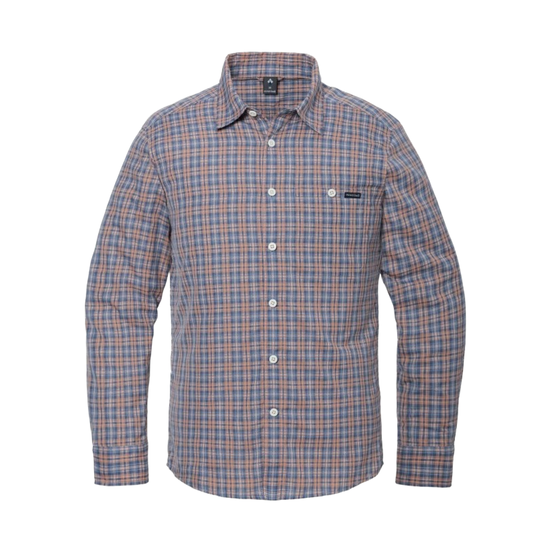 1114834 Montbell Wickron Light Single Pocket Long Sleeve Shirt Coral Pink