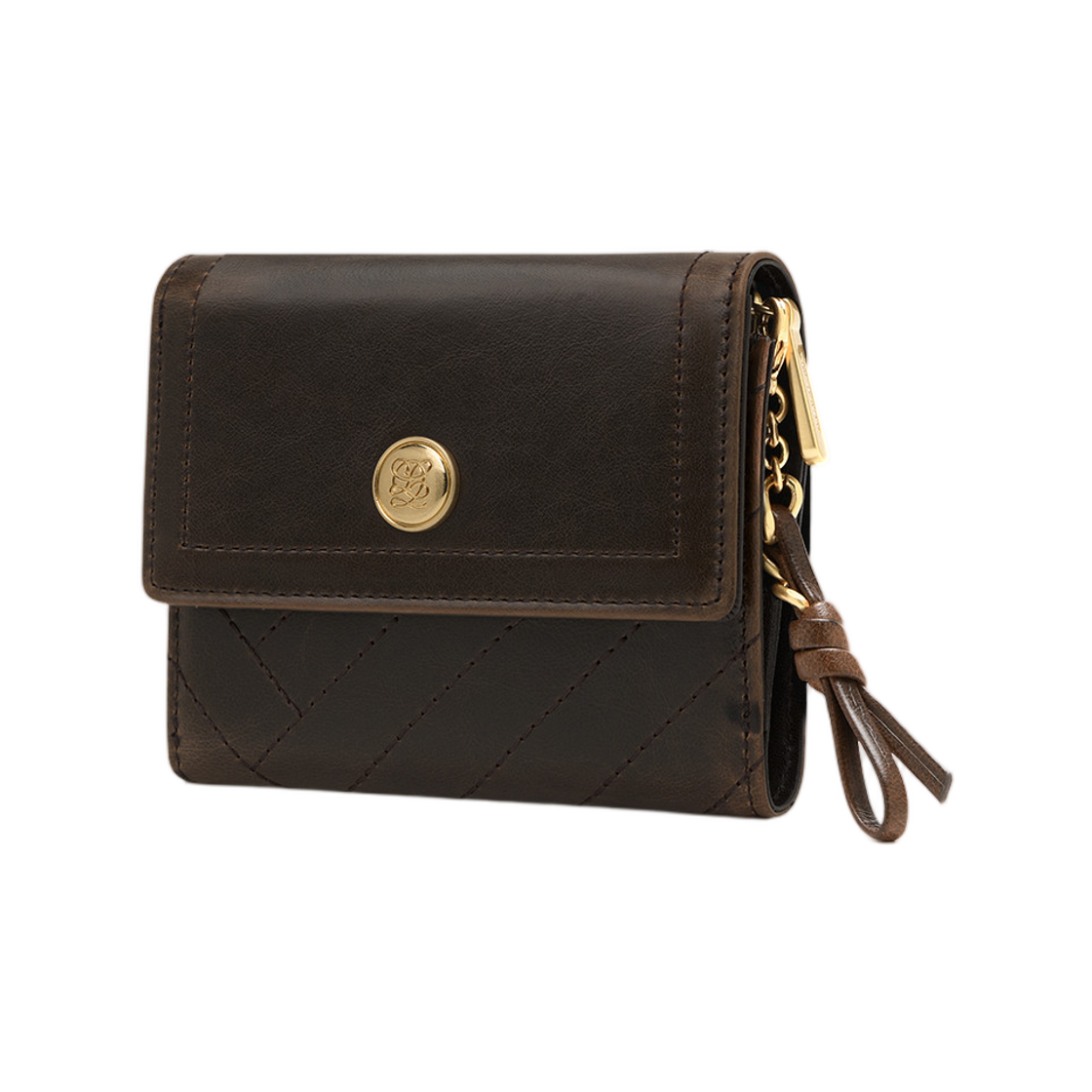 루이까또즈 엘퀄팅 월렛 브라운(Louis Quatorze L-Quilting Wallet Brown) - 2