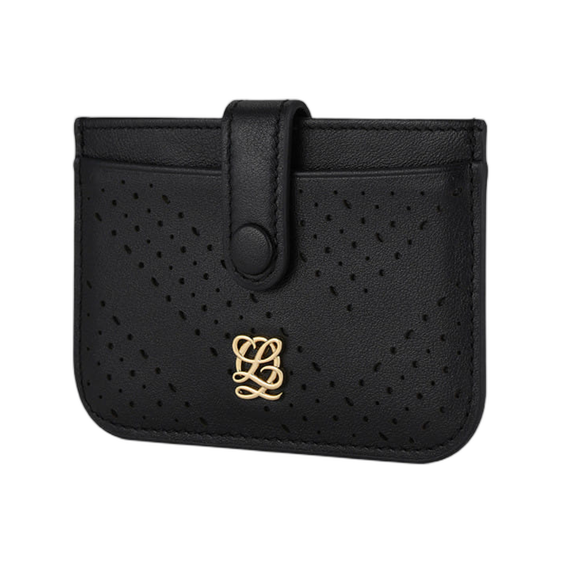 루이까또즈 엘패턴 카드 홀더 블랙(Louis Quatorze L-Pattern Card Holder Black) - 2