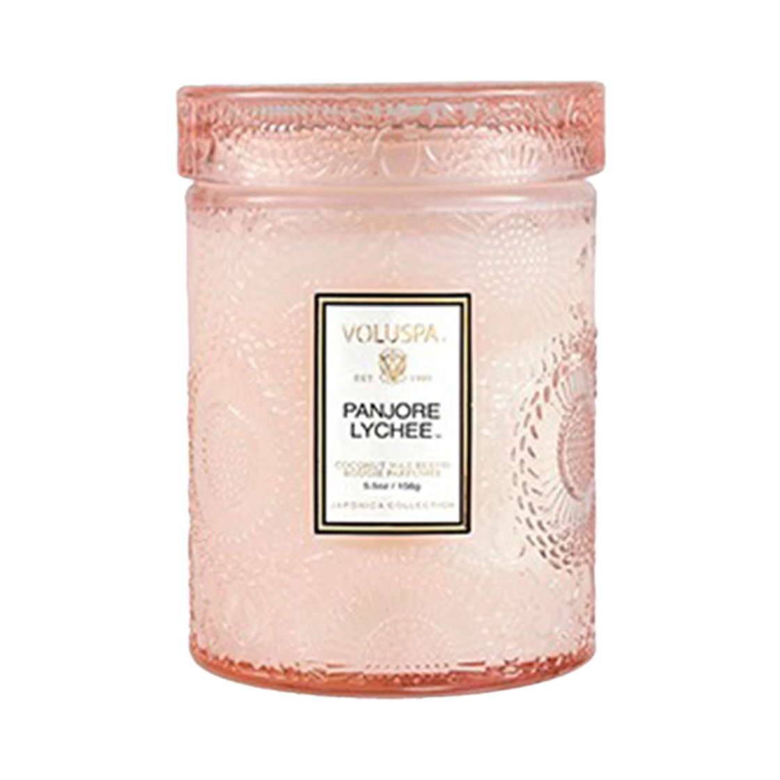 볼루스파펜저리 M글라스 5.5oz(VOLUSPA Panjore Lychee M Glass Candle 5.5oz)