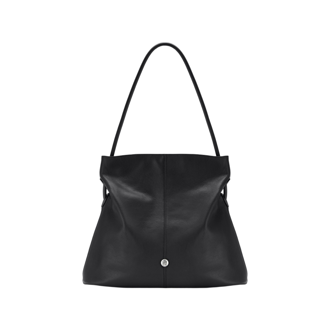 LLH61PB11FA2BL0171 Louis Quatorze Barrate Soft Hobo Bag M Black