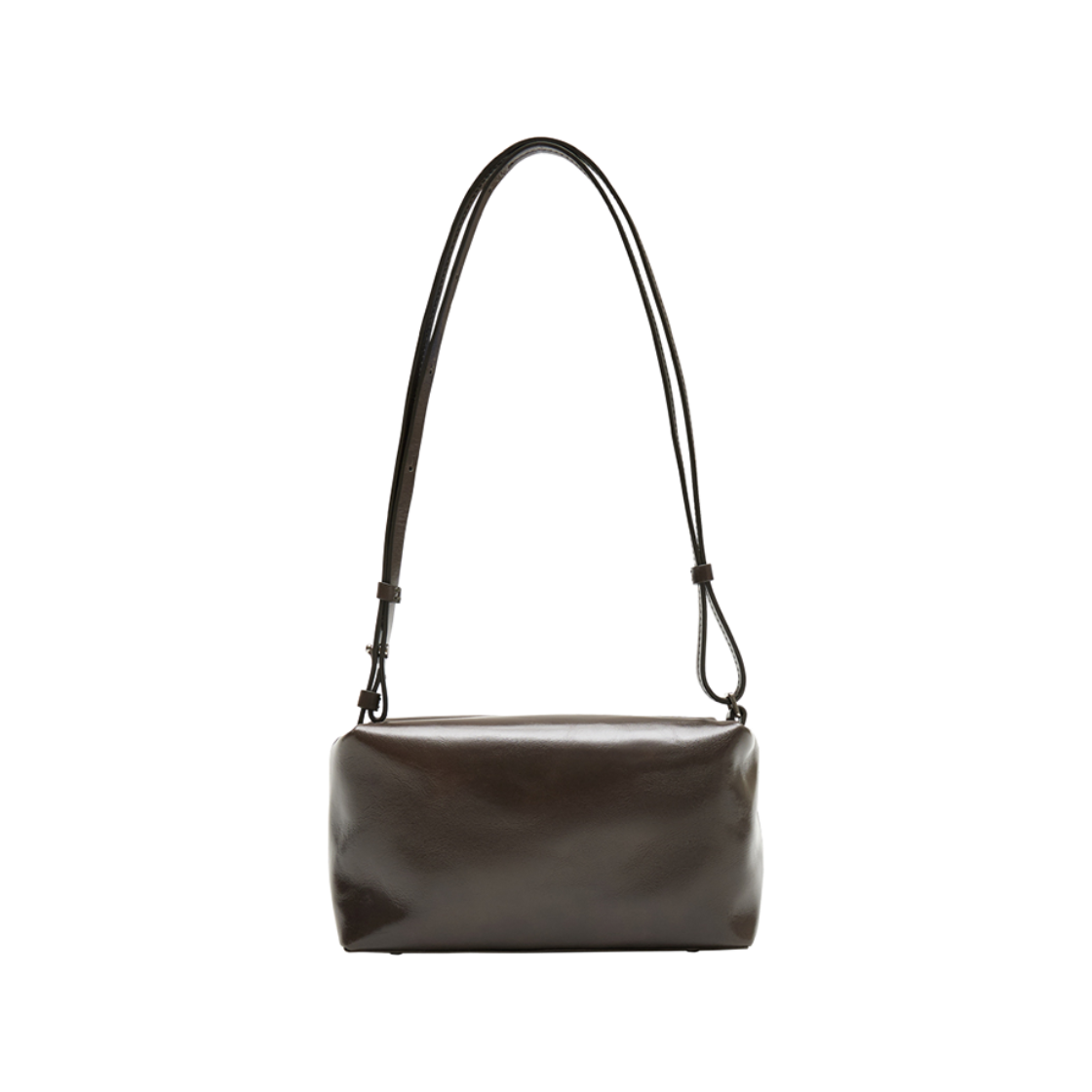 아모멘토 우먼 미니 쿠보 백 카키 브라운 - 26FW(Amomento Women Mini Cubo Bag Khaki Brown - 26FW)