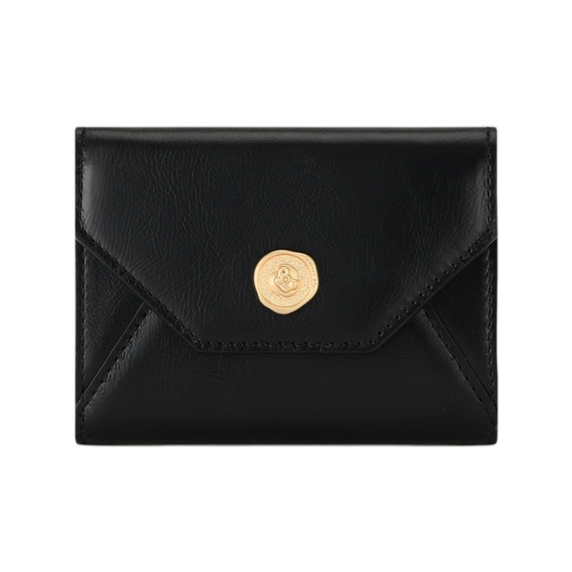 LLS61SD06FF6BL0171 Louis Quatorze Vintage Rose Wallet 3 Black