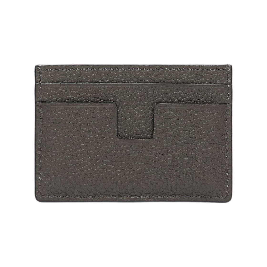 톰포드 포드 그레인 레더 T 라인 클래식 카드 홀더 스모크 그레이(Tom Ford Grain Leather T Line Classic Card Holder Smoke Grey) - 3