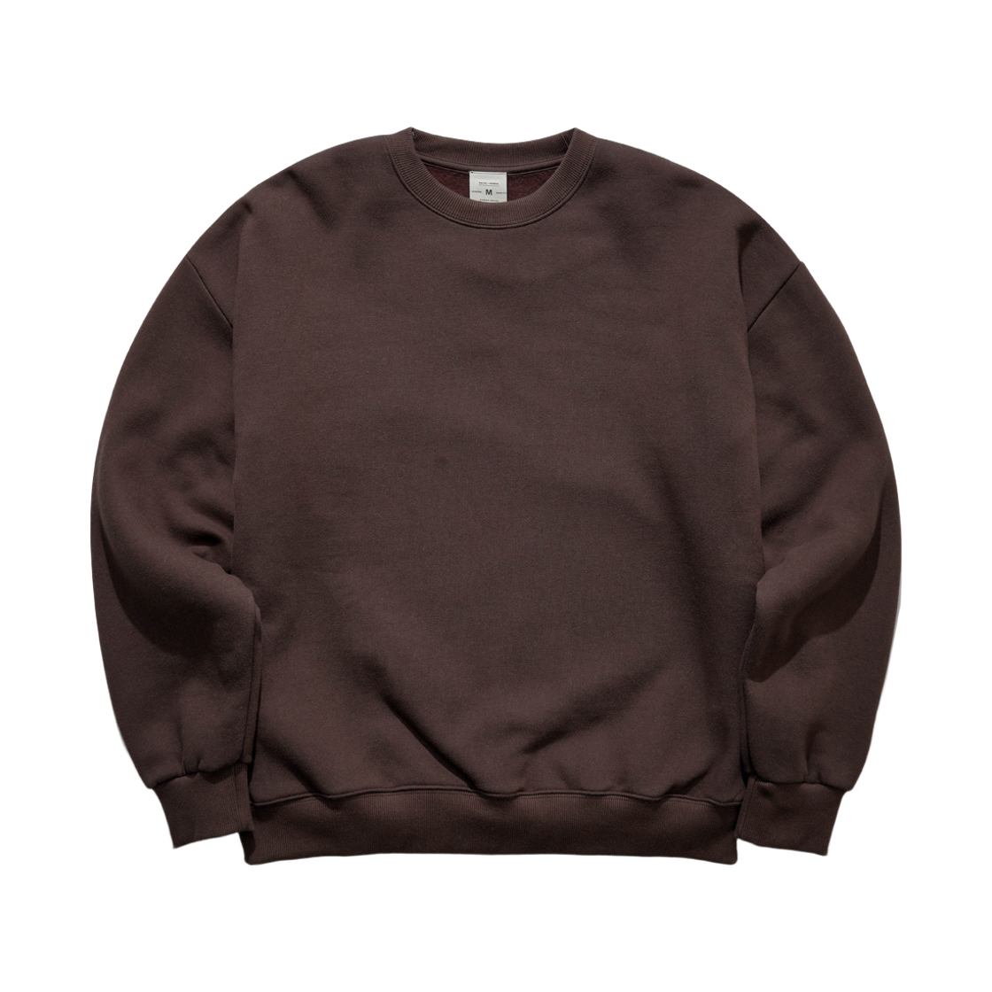 SJMT1281_brown_k FP142 Essential Chain Sweatshirt Brown SJMT1281