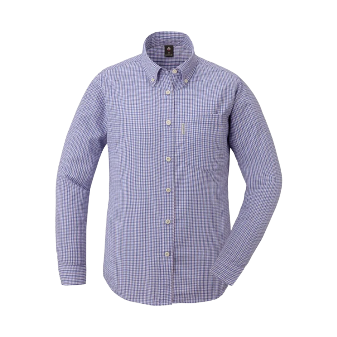 1114548 (W) Montbell Wickron Dry Touch Long Sleeve Shirt Lavender Blue