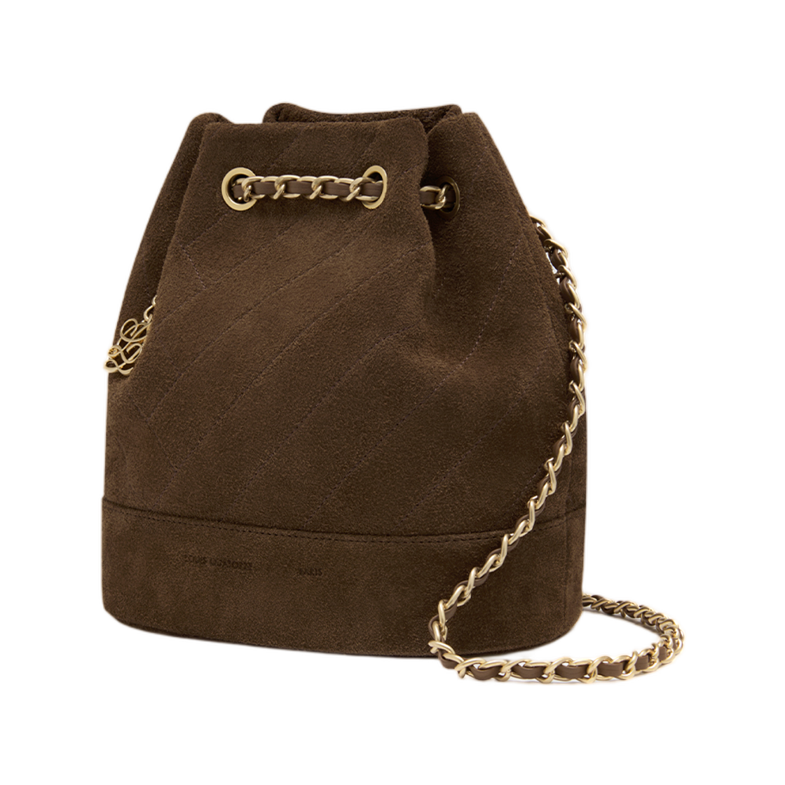 루이까또즈 까눌레 버킷 체인 백팩 브라운(Louis Quatorze Canele Bucket Chain Backpack Brown) - 2