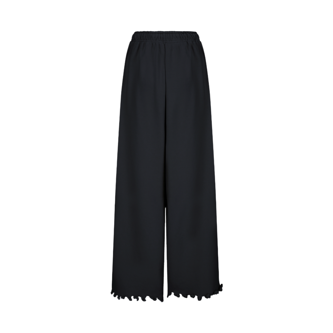 [KREAM 단독] 랑거 가비지 디스트레스 와이드 팬츠 블랙([KREAM 단독] Langer Garbage Distressed Wide Pants Black) - 2
