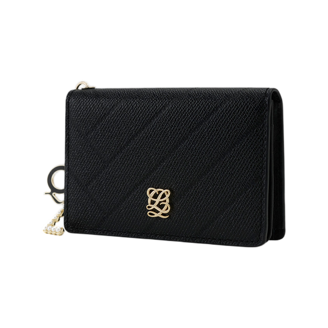 루이까또즈 에센셜 비즈니스 카드 월렛 블랙(Louis Quatorze Essential Business Card Wallet Black) - 2
