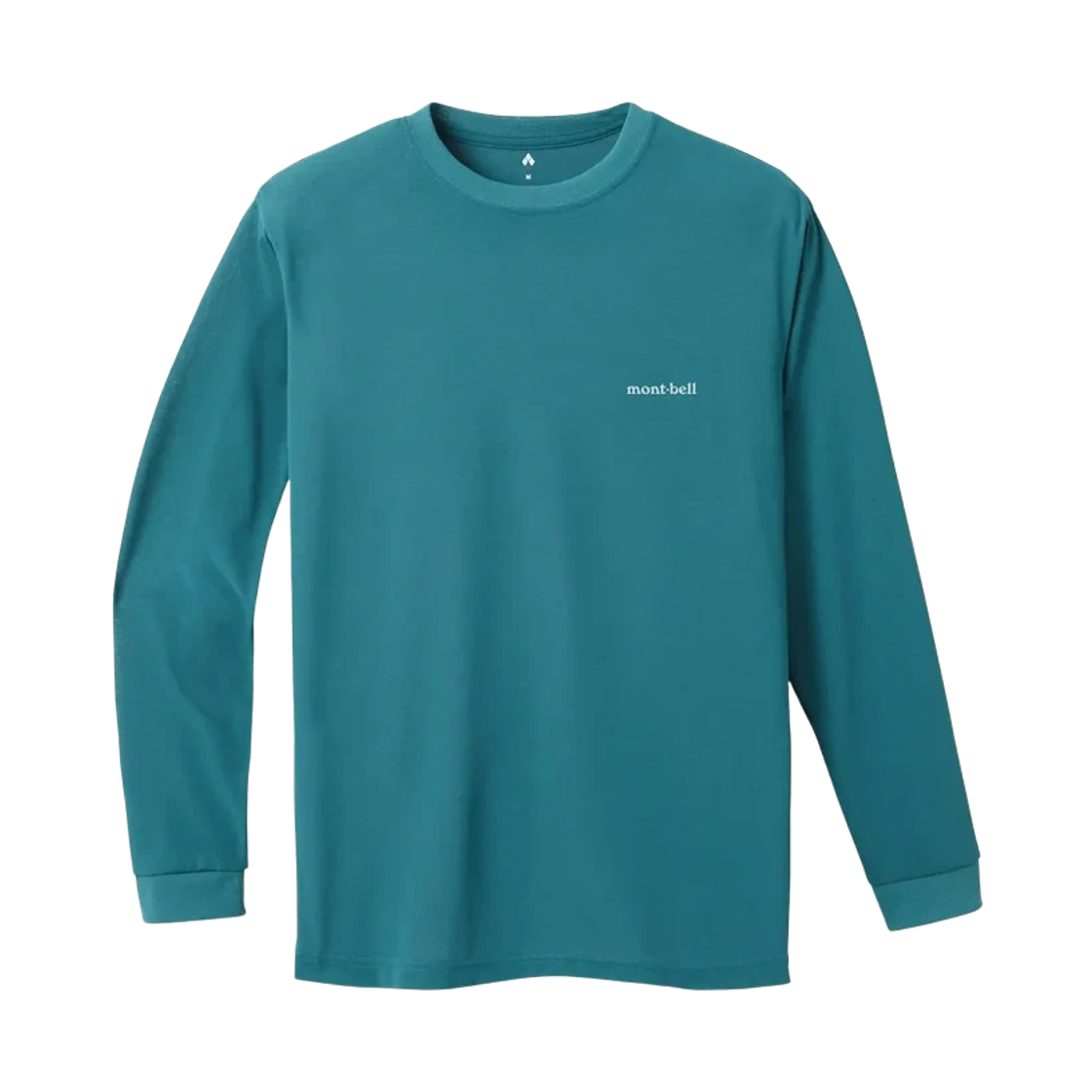1114688 Montbell Wickron Long Sleeve T-Shirt Blue Green