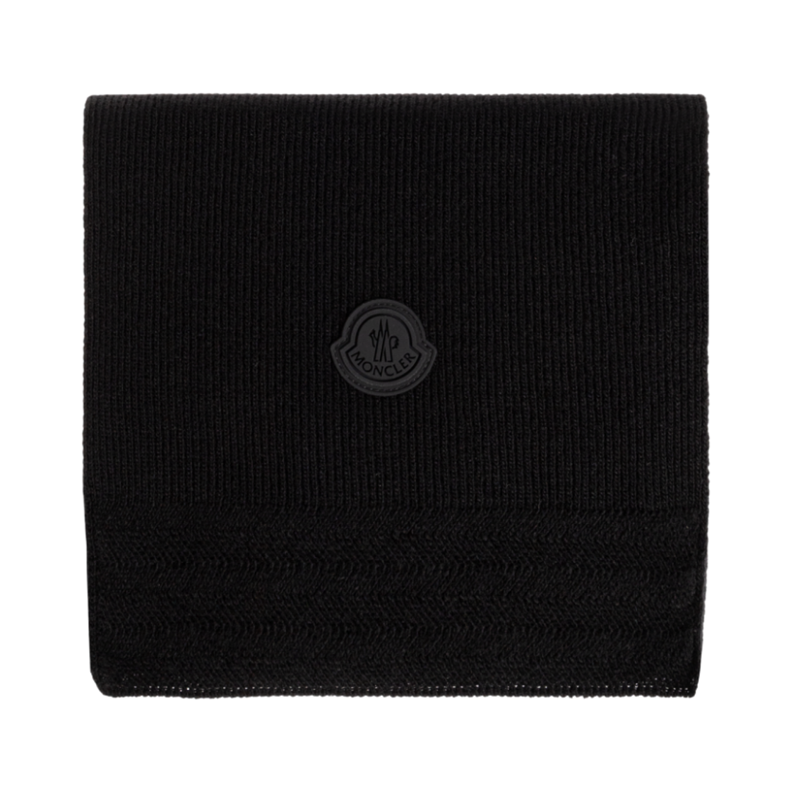 L2-091-3C00001-M4281-999 Moncler Wool Muffler Black - 26FW